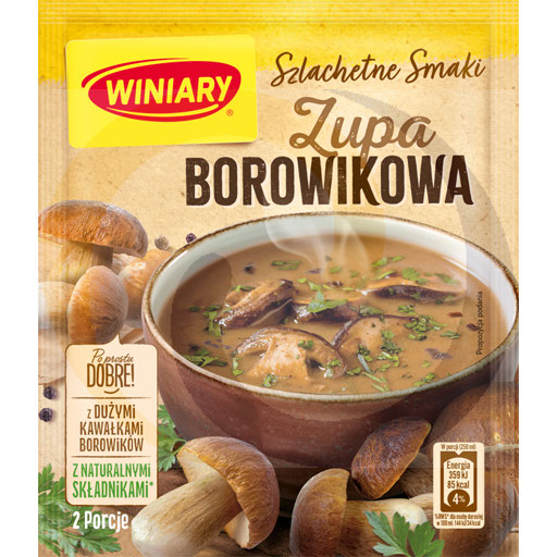 LIKE MOM'S SOUP boletus mushroom soup 44g/25pcs Winiary