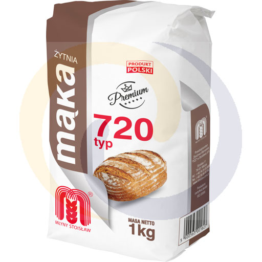 Mąka żytnia typ 720 1,0kg/10szt Stoisław (53.2194)