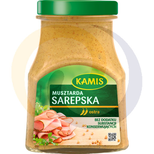 Musztarda sarepska 185g/8szt TOP Kamis Kr (90.975)