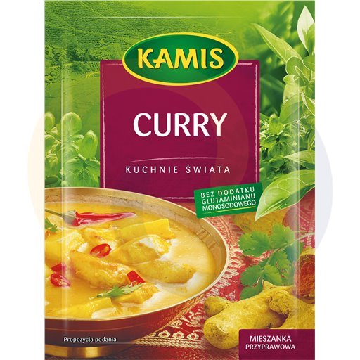 Kamis suchy Przyprawa curry 20g/28szt Kamis kod:5900084235136