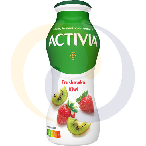Danone Jogurt do picia Activia Truskawka-Kiwi 170g/6szt  kod:59090830