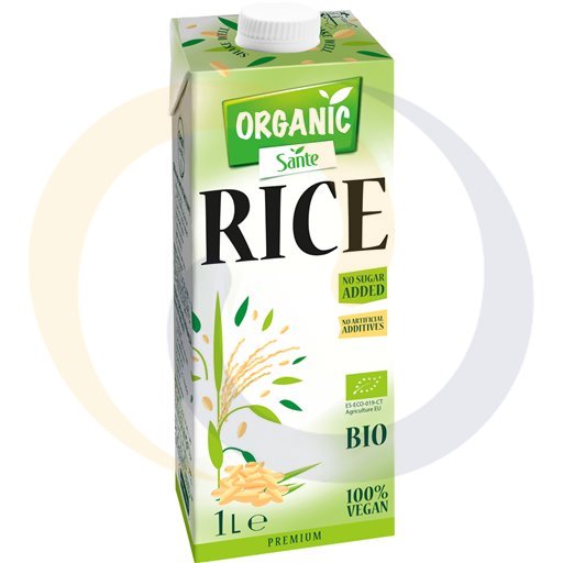 Sante Napój Organic ryżowy bez dod.cukru kart 1,0l/6szt  kod:5900617035325
