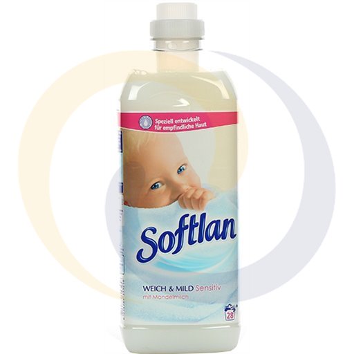 Softlan Weichspüler Konzentrat 1,0l weich & mild weiß