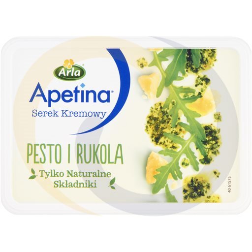 Arla Foods Serek kremowy apetina 125g/12szt pesto i rukola Arla kod:5760466986069