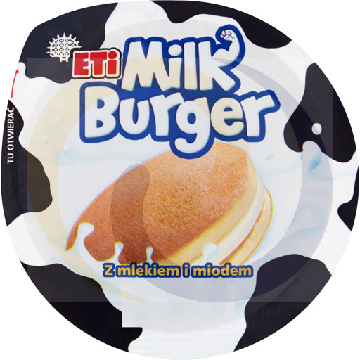 Danone Milk burger z mlekiem i miodem 35g/72szt  kod:8690526047805