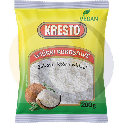 Wiórki kokosowe 200g/10szt Kresto