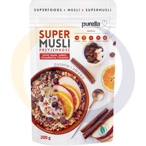 Purella Super Food Musli Przyjemność 200g  kod:5903246564587