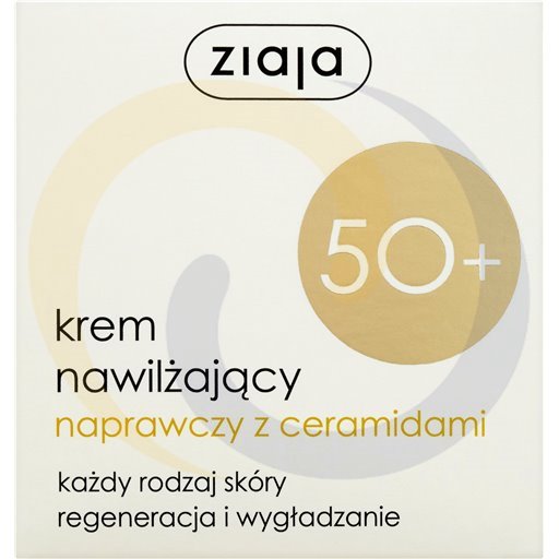 Krem nawilżający naprawczy z ceram 50+/kart 50 Ziaja