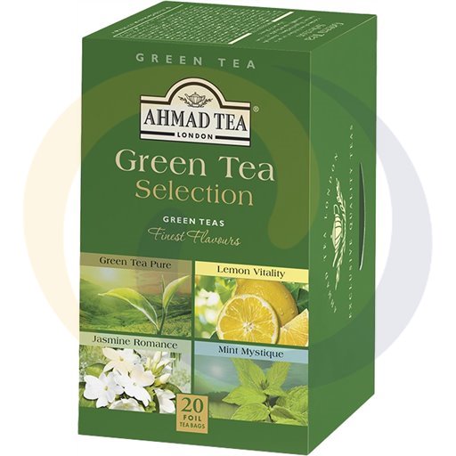Levant Herbata Green Ahmad Tea koperta alu 20t*2,0g/6szt  kod:54881003971