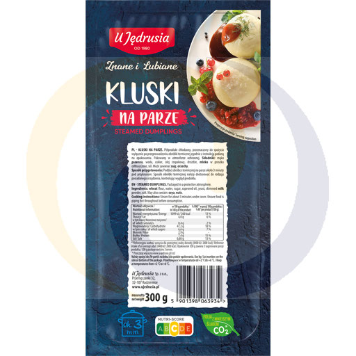 Kluski na parze 300g/7szt U Jędrusia