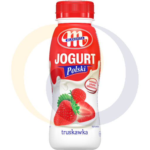 Mlekovita Jogurt Polski Truskawkowy 250g/6szt  kod:5900512850047