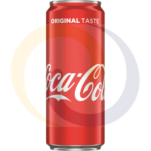 Gas drink.Coca-Cola can 0.33l/24pcs Coca-Cola (3.7)