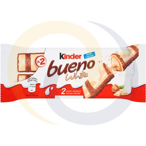 Ferrero Baton Kinder bueno white 39g/30szt  kod:80761761