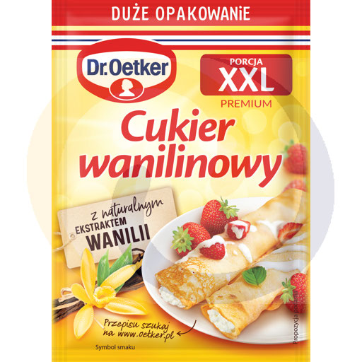 Cukier wanilinowy xxl 43g/25szt Dr.Oetker (61.853)