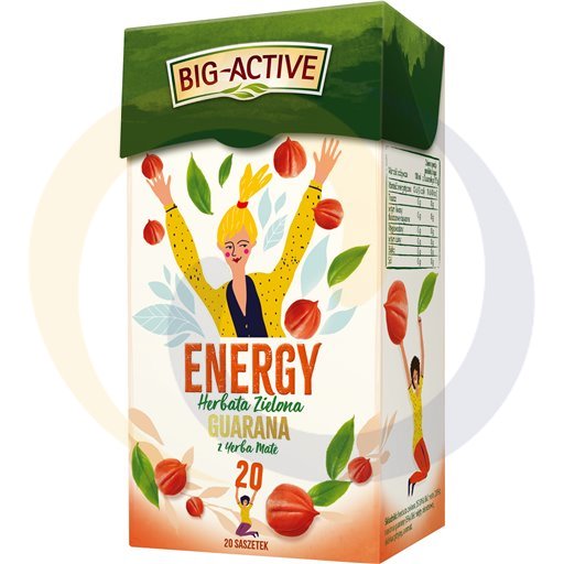 Herbapol Herbata BA lifestyle energ+guar 1,5g*20t/12szt  kod:5900956700168