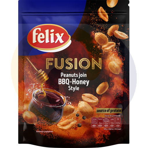 Orzeszki ziemne Fusion BBQ Honey 150g/12szt Felix (76.5845)