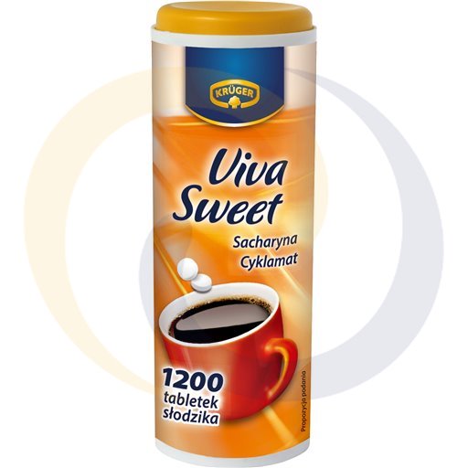 Słodzik Viva Sweet sacharyna-cyklamat 1200T/12szt Kruger (19.872)