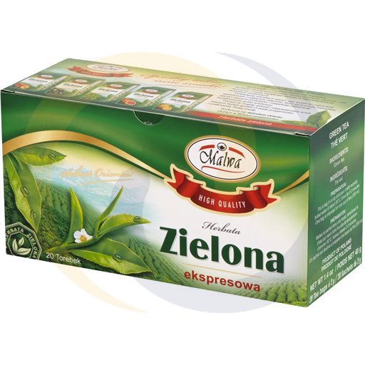 Malwa Herbata ex.Zielona 20t*2,0g/12szt  kod:5902781000499