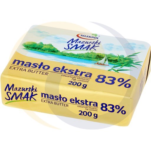 Mlekpol Ex Masło Mazurski Smak 200g/8szt Mlekpol kod:5900820007737