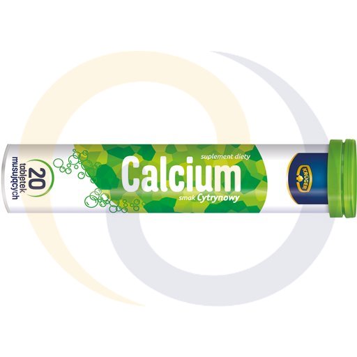 Tabletki calcium cytryna 20T 84g/28szt Kruger (13.1951)