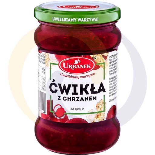 Ćwikła z chrzanem 270g/8szt Urbanek