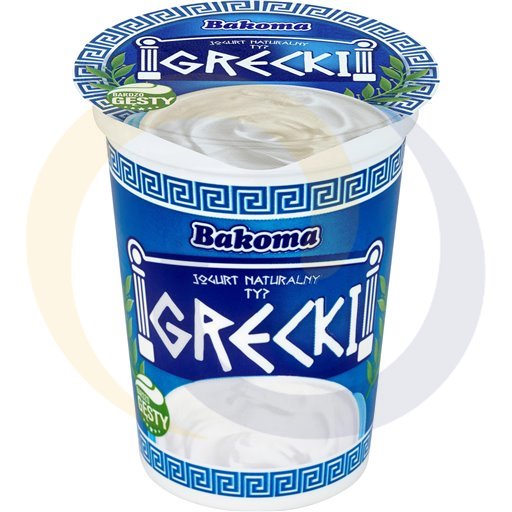 Bakoma Naturalny Jogurt typ Grecki 400g/12szt 7,5%  kod:5900197012723