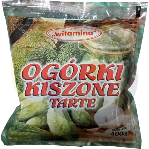 Ogórki kiszone tarte Witamina 400g Polska