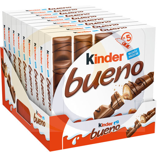 Ferrero Baton Kinder bueno 107,5g/9szt  kod:8000500383056