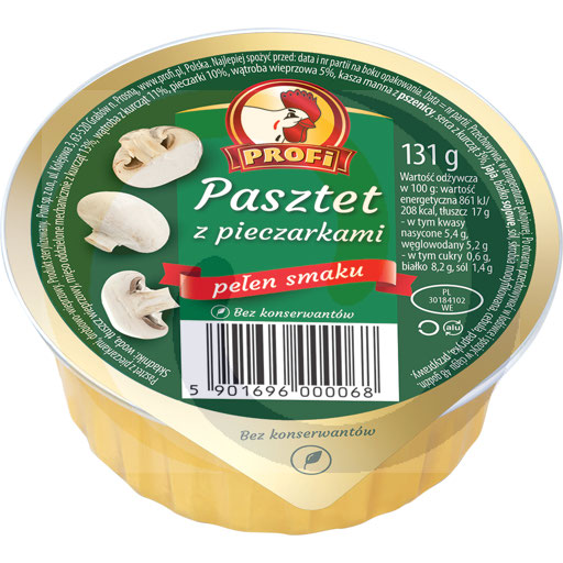 Große gebackene Pastete 131g/24 Stk