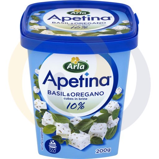 Arla Foods Ser Apetina w kost. 200g/6szt bazylia i oregano Arla kod:5760466867610