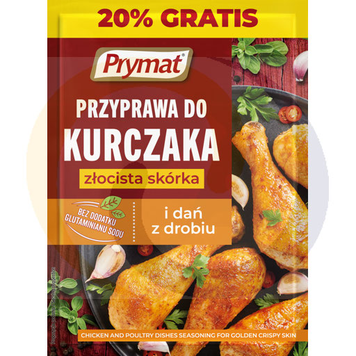 Przyprawa do kurczaka i dań z drobiu 30g/25sz TOP Prymat