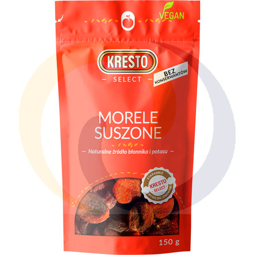 Morele suszone select 150g/12szt Kresto (89.6435)