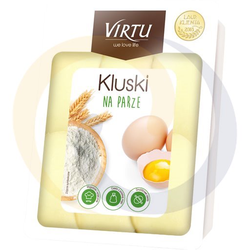 Virtu Kluski na parze 300g/6szt  kod:5906295831945