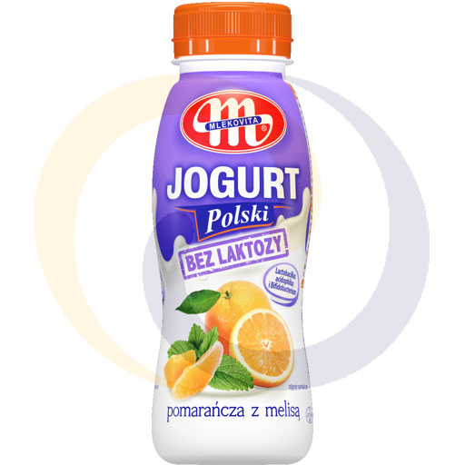 Mlekovita Jogurt Polski bez lakt.pom.z melisą 250g/6szt  kod:5900512983523