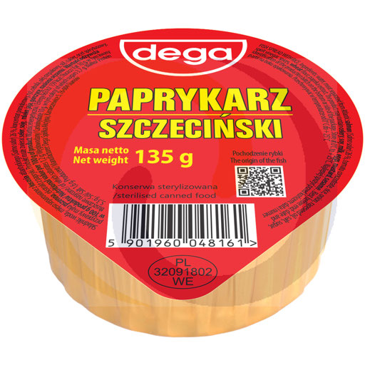 Paprykarz szczeciński 135g/12szt Dega