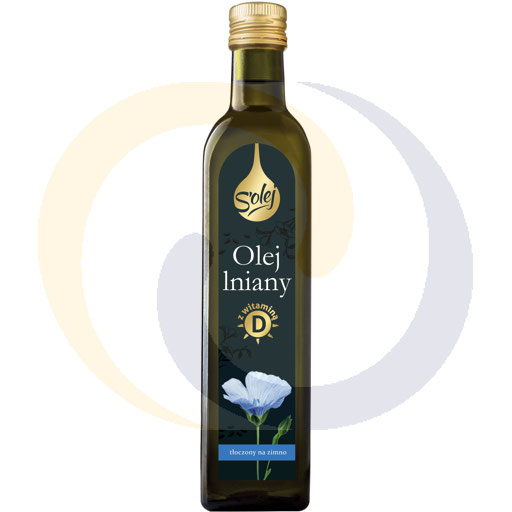 Olej lniany S`olej 250ml/8szt Oleofarm (45.10485)