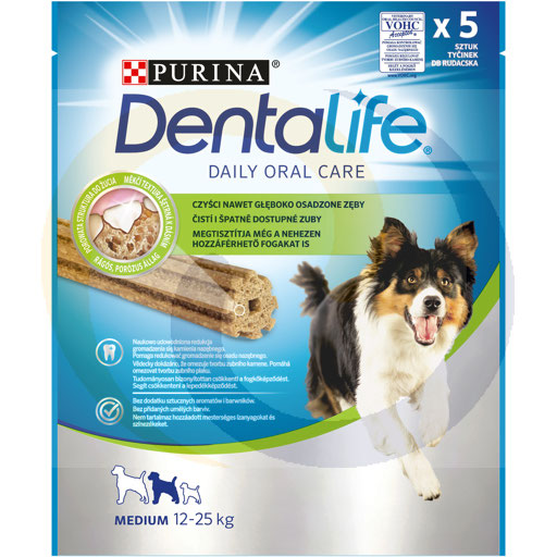 Nestle - Purina Pokarm Dentalife medium dla psów 115g/6szt Purina kod:7613036894449