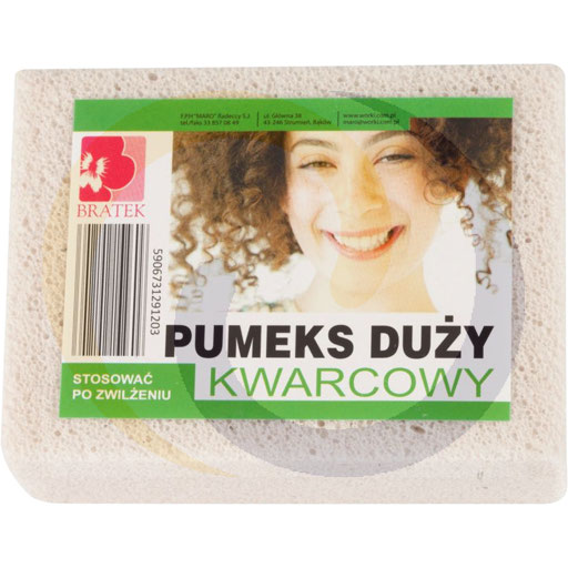 Pumeks kwarcowy duży Bratek