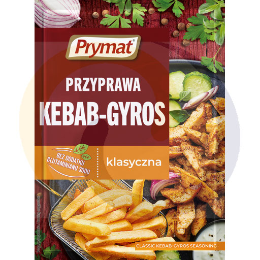 Przyprawa kebab-gyros 30g/25szt Prymat (41.476)