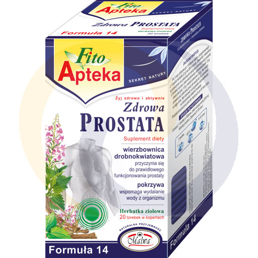 Herbata Fito Apteka Zdrowa Prostata 20t/10szt Malwa (41.4085)