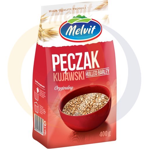 Kasza pęczak kujawski 400g/12szt Melvit (77.2722)
