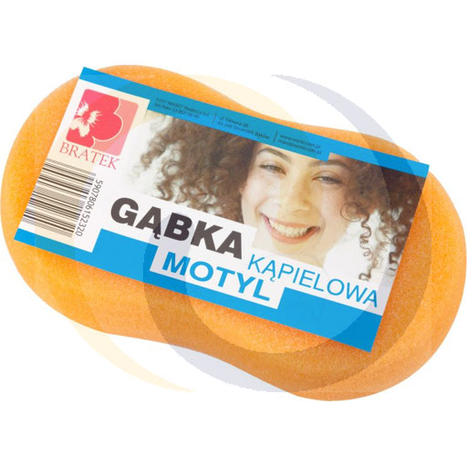 Gąbka kąpielowa Motyl Bratek