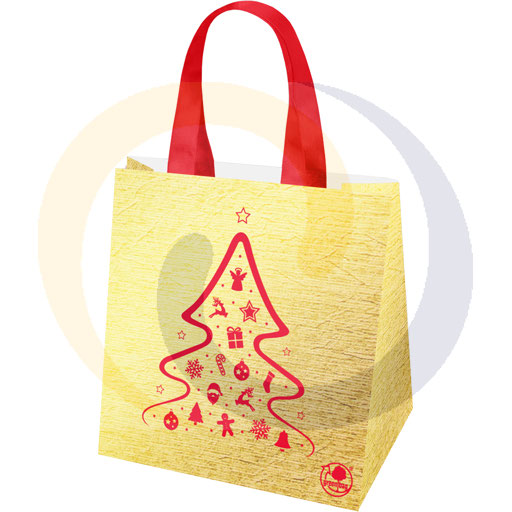 Vlies-PP-Beutel Weihnachtsbaum Gold 23l/125St ^BN GAM