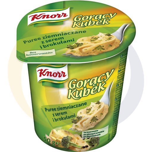 Knorr Danie GK Puree ziemn.ser brokuły 50g/8szt   kod:8714100395349