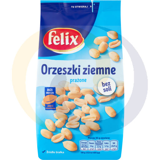 Orzechy praż.b/tłuszczu,b/soli torebka 380g/14szt Felix (97.6676)