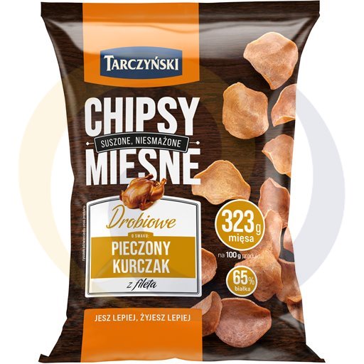 Tarczyński Chipsy mięsne drobiowe piecz.kurczak 25g/6szt  kod:5908230526770