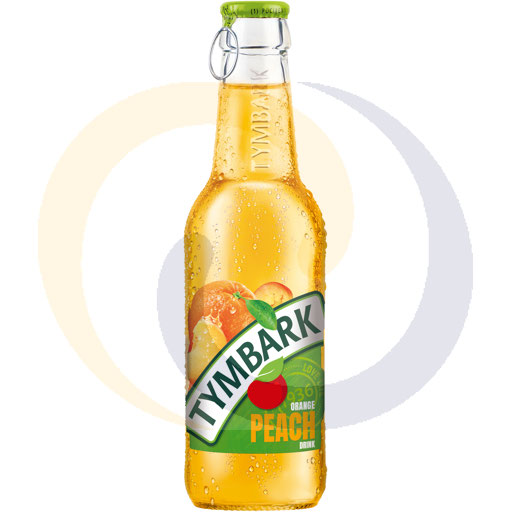 Orangen-Pfirsich-Getränk, Glas, 0,25l/24Stk E Tymbark (56.168)
