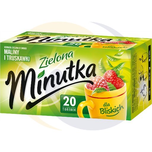 Mokate - herbaty Herbata ex.ziel.Minutka mal&trusk.20t/28g/12szt Mokate kod:5900396028570