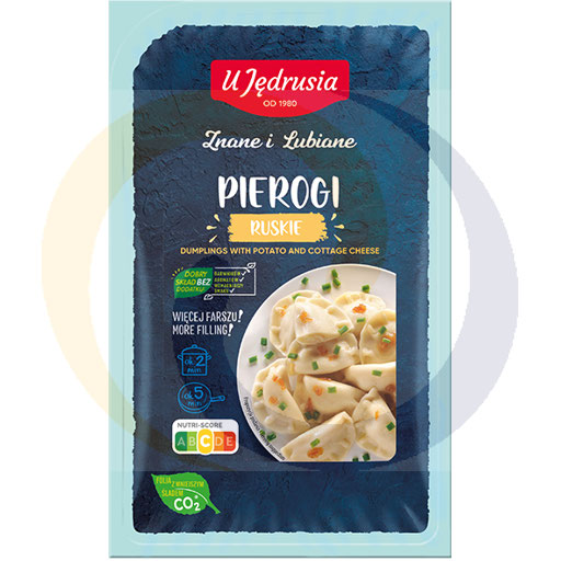 Pierogi ruskie 400g/6szt U Jędrusia