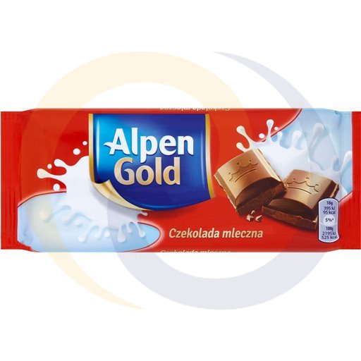 Mondelez - słodycze Czekolada AlpenGold pełnomleczna 90g/23szt Mondelez kod:7622210307736